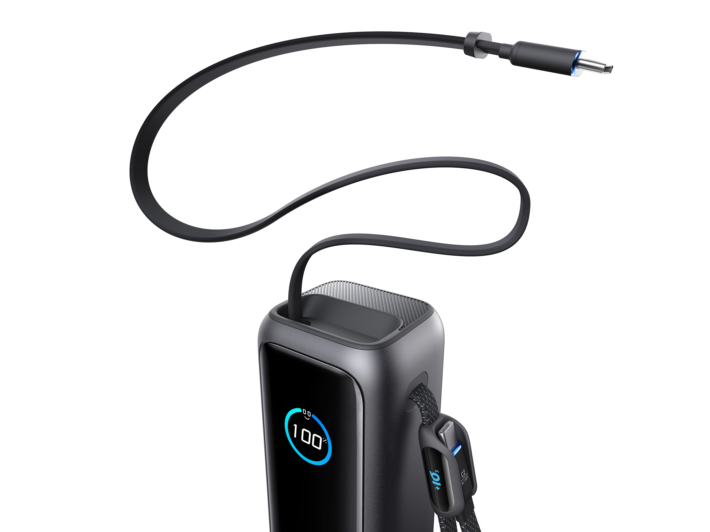 Anker Zolo A1695 Power Bank with Retractable Cable