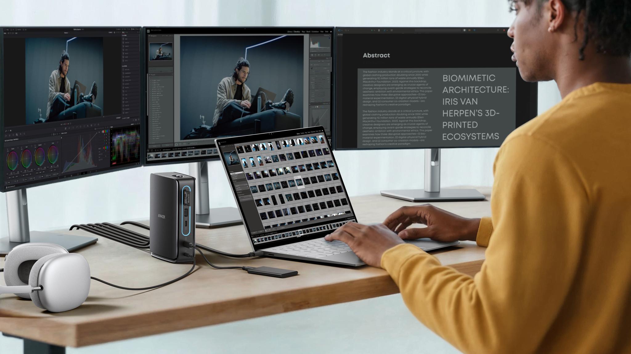 Anker Nano 2-in-1 Docking Station