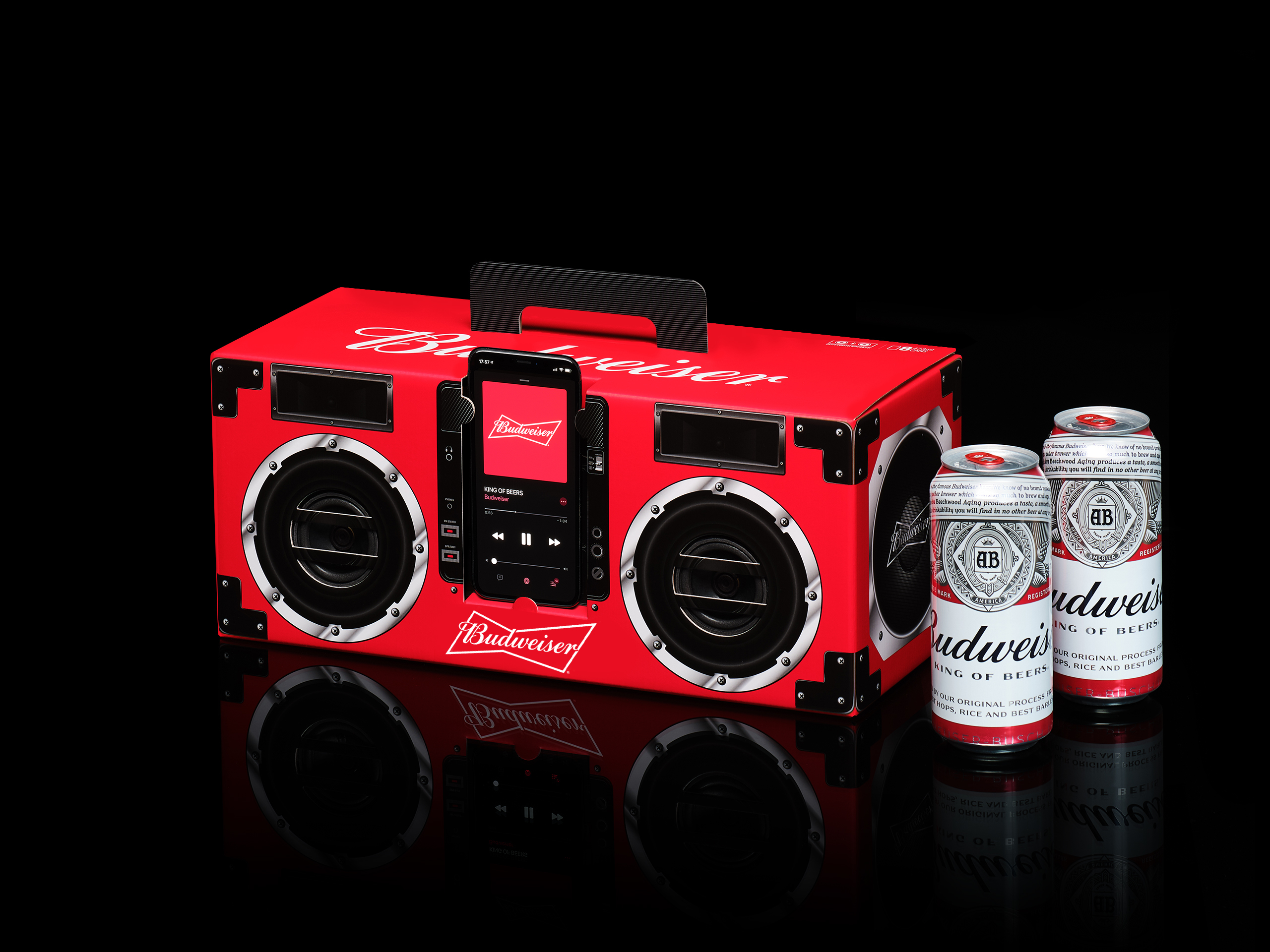 Budweiser Boombox Package