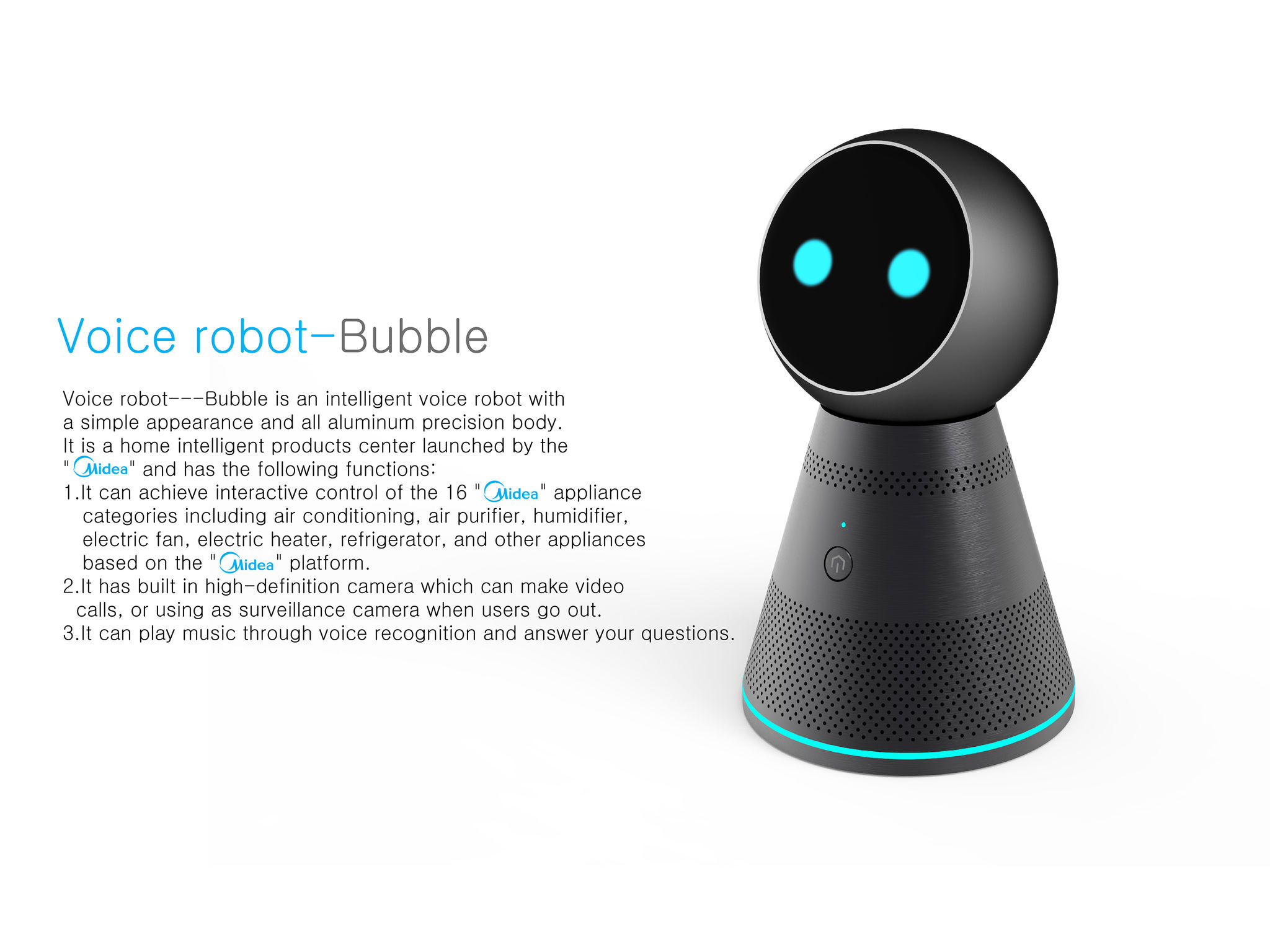 Voice robot---Bubble