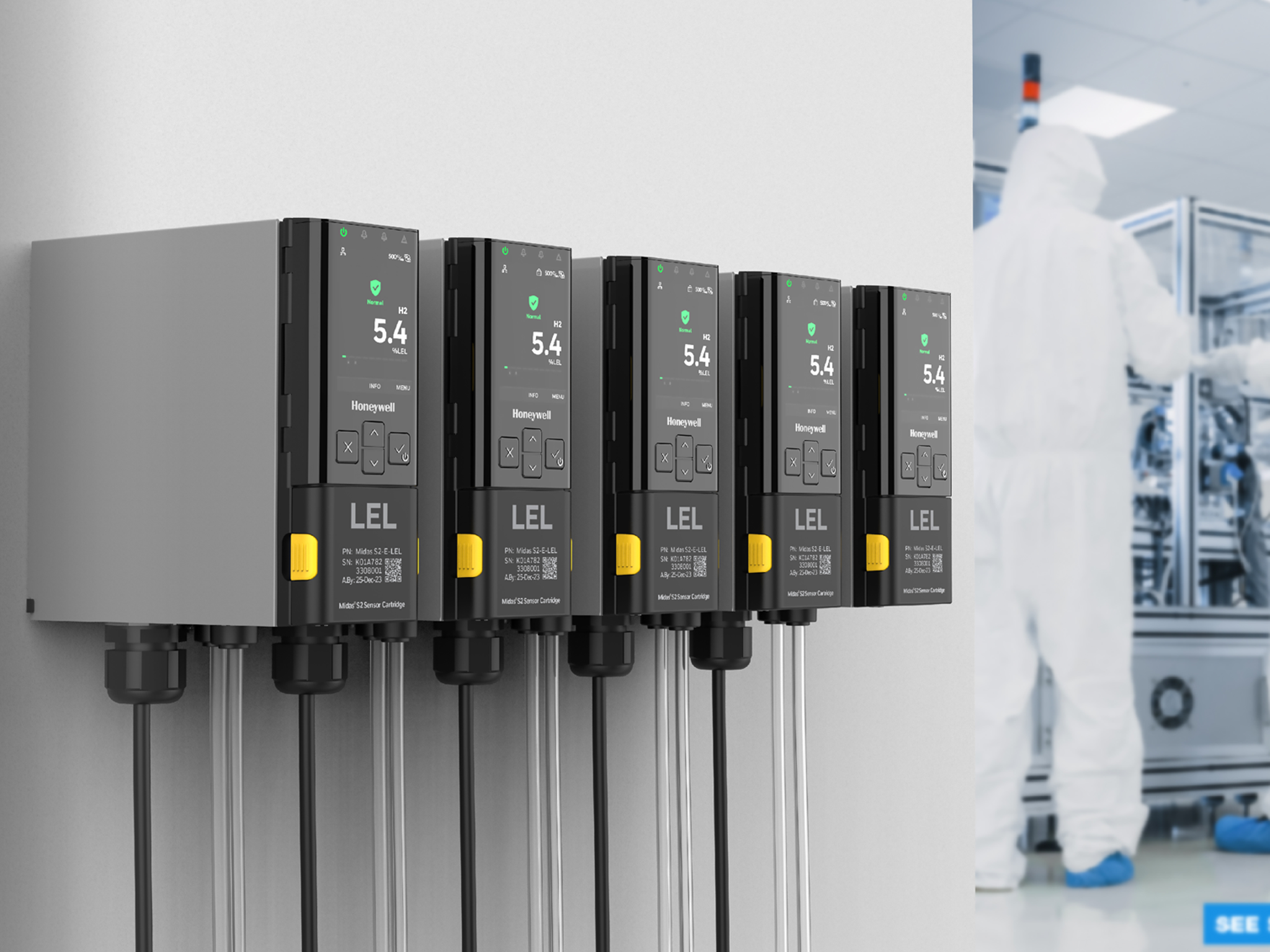 Midas S2™ Fixed Gas Detector