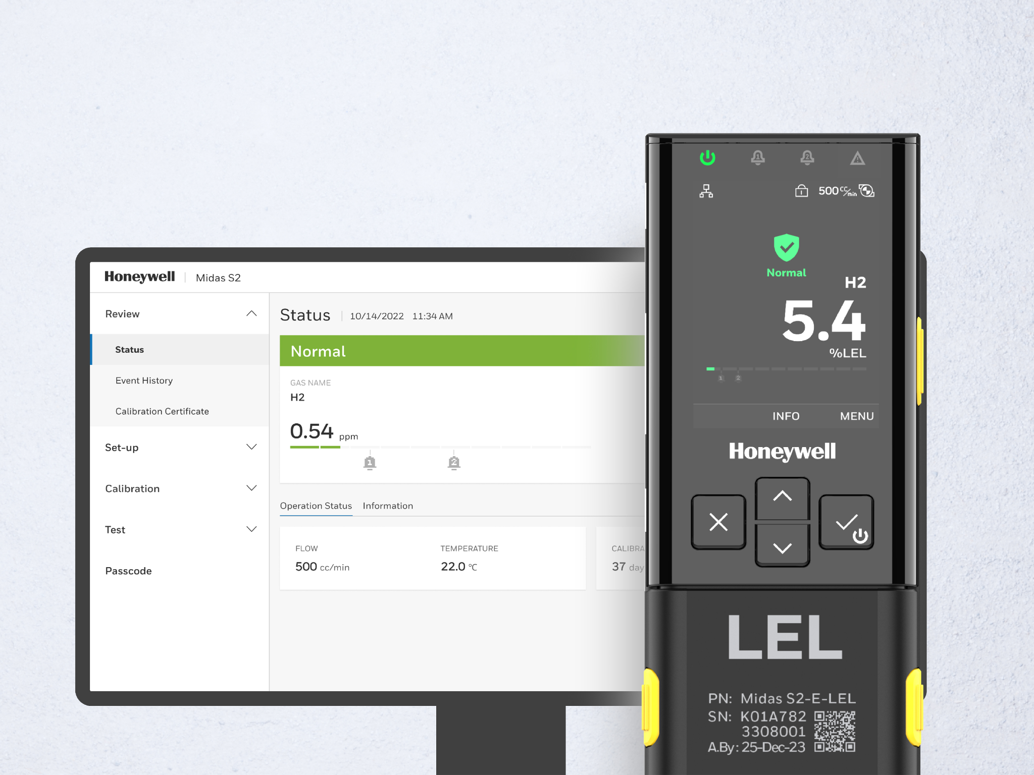 Midas S2™ Fixed Gas Detector