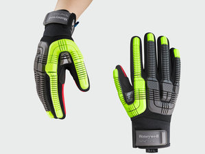 Honeywell Safety Rig Dog™ 42-623BO Cut-Resistant Gloves with Mud Grip, M,  Polyester/TPR, Black/Orange - Premier Safety