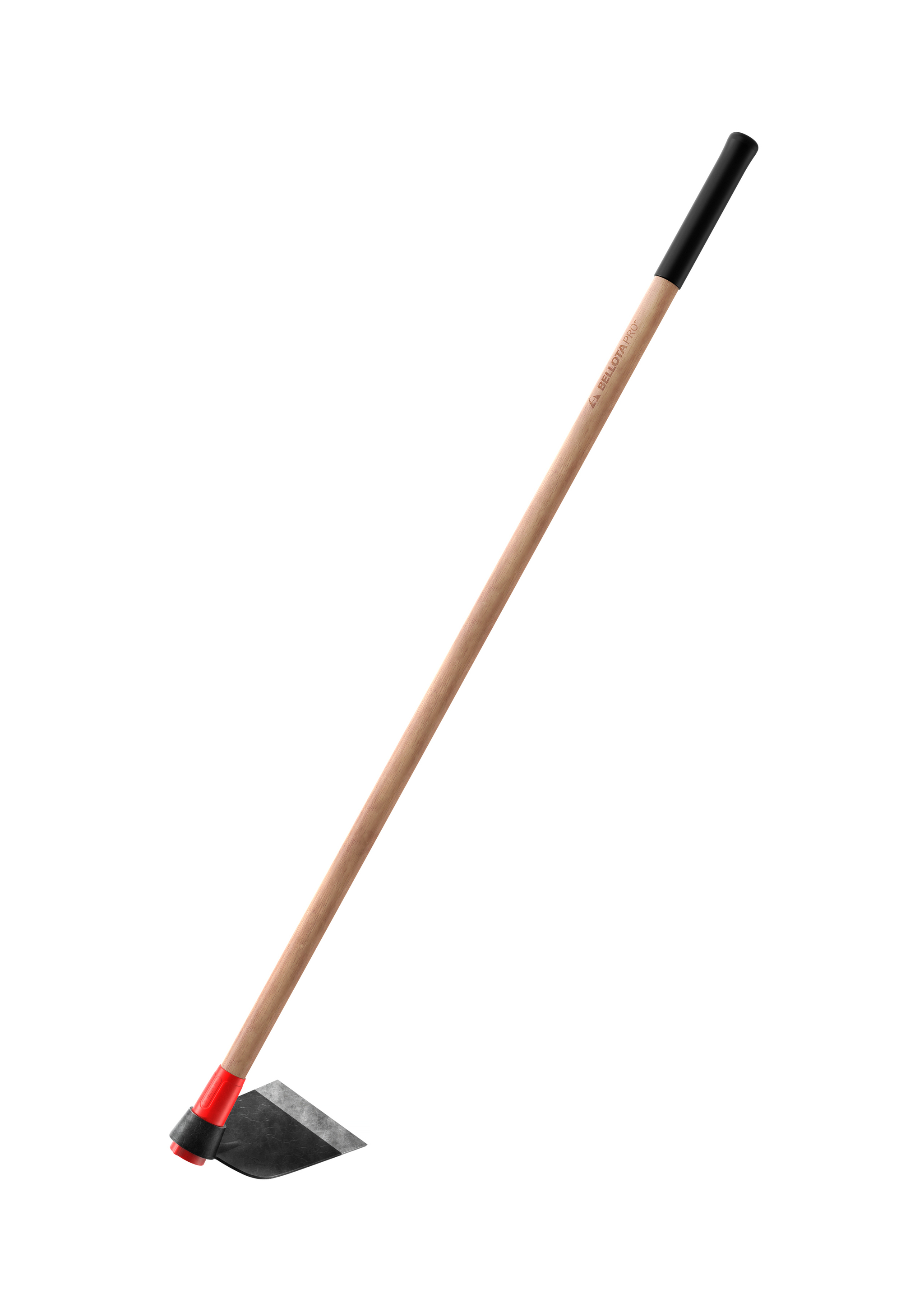 Hoe with unique anti-rotation system