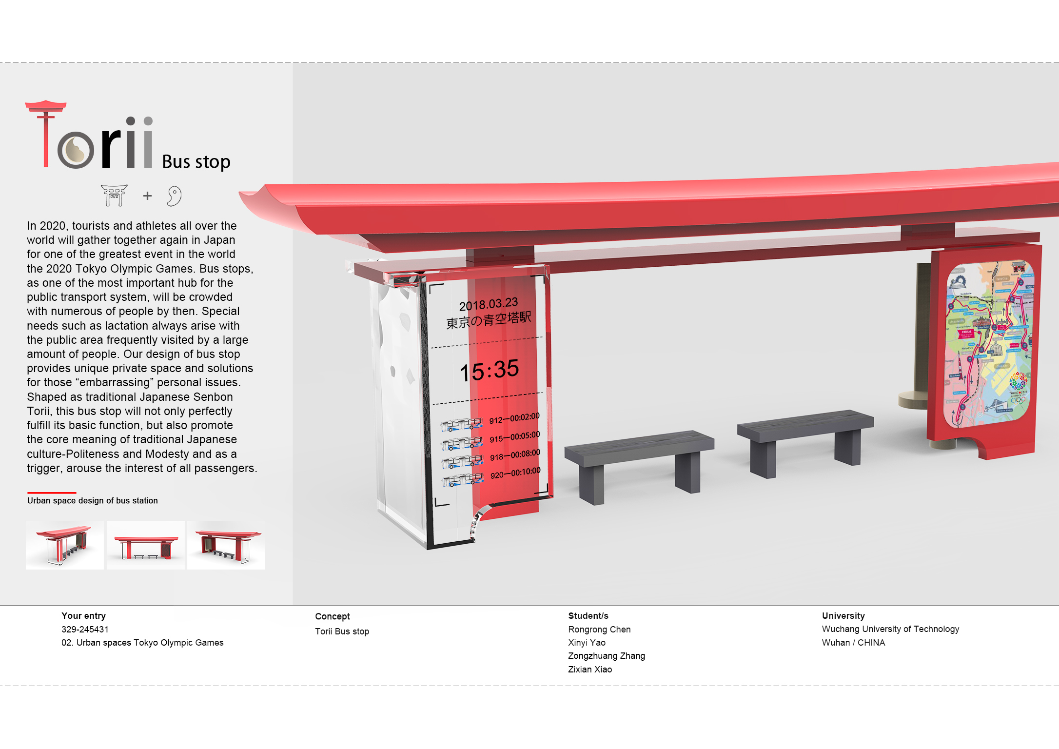 Torii Bus stop