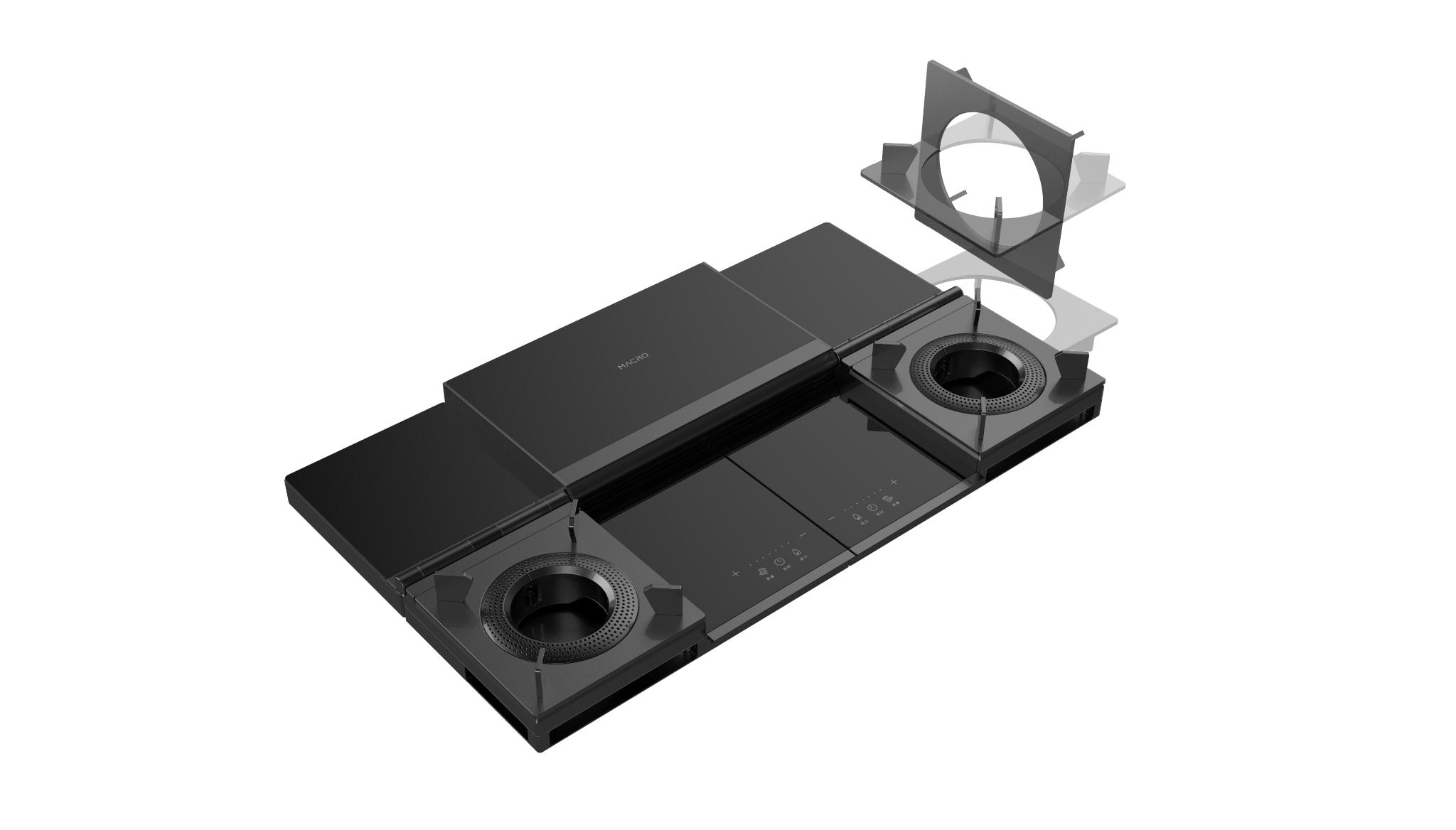 Small size folding stove