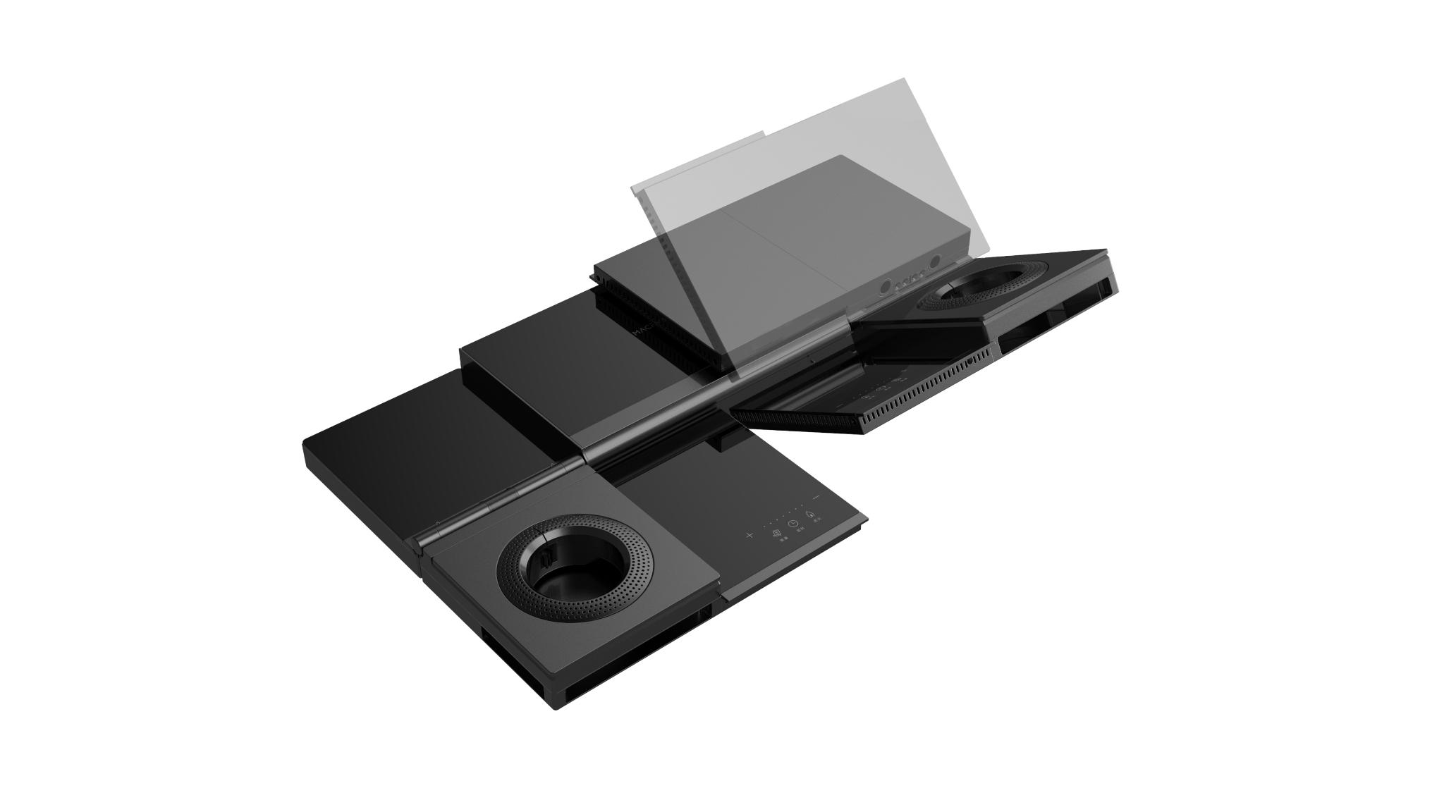 Small size folding stove