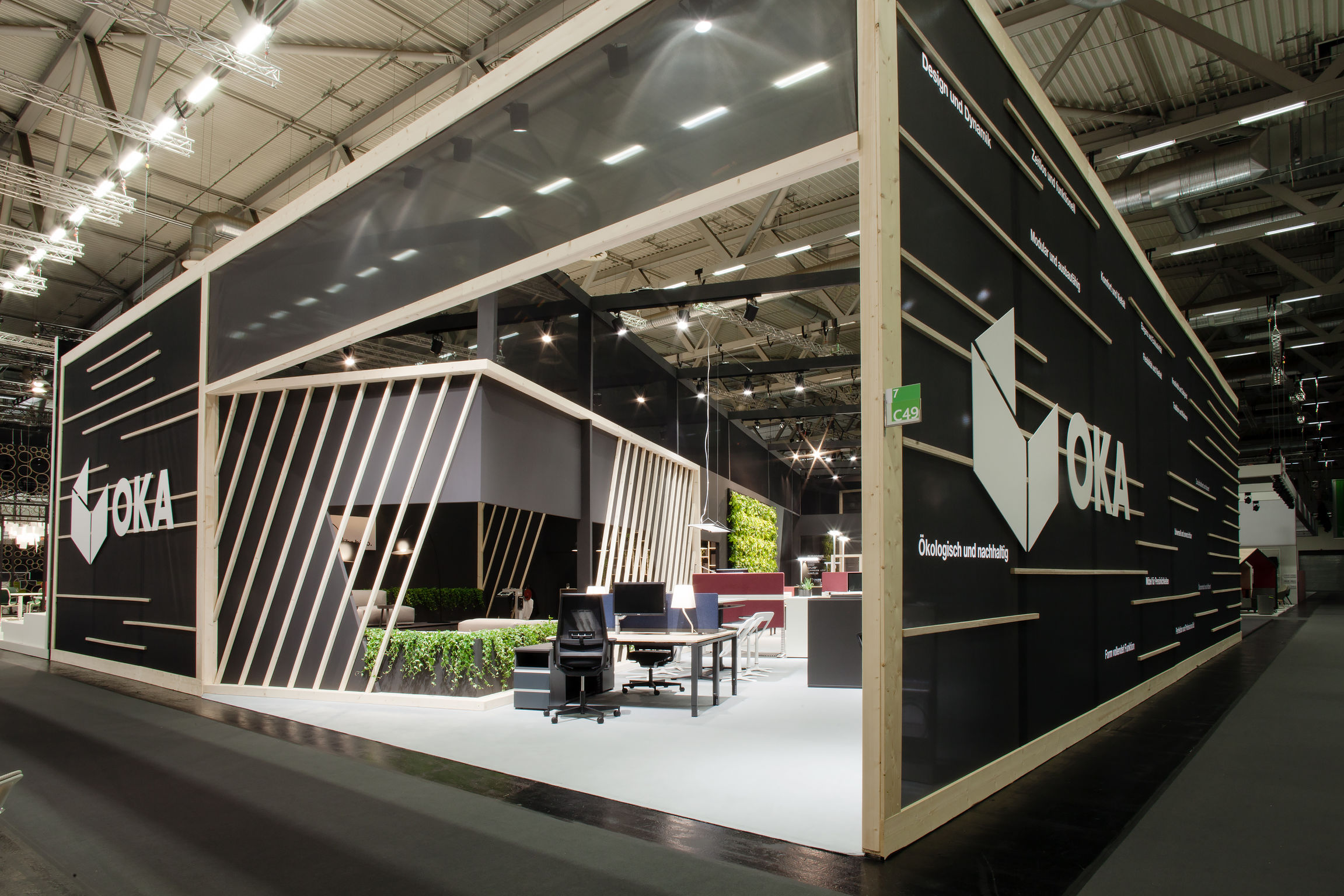 OKA stand at ORGATEC