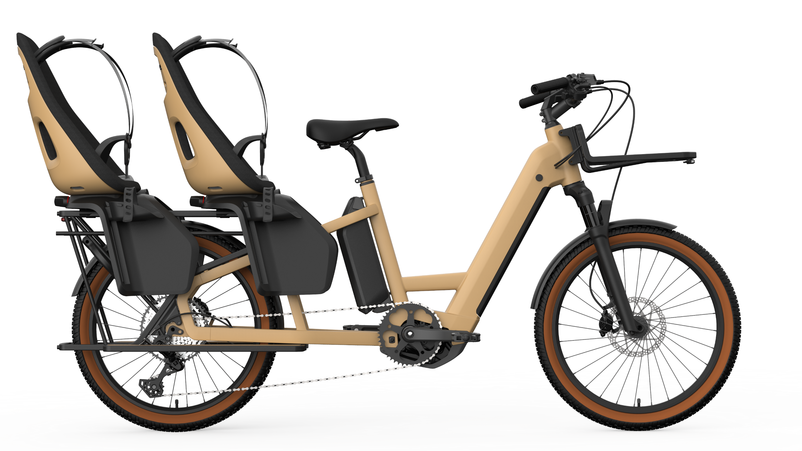 The Urban Mover - long tail cargo bike