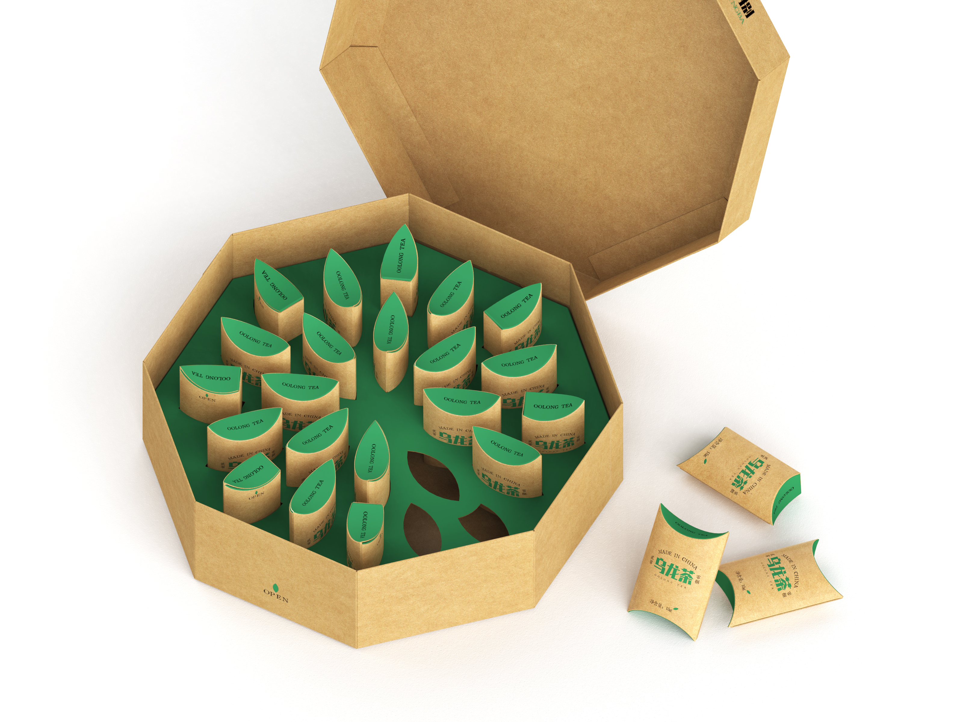 All-in-one Oolong Tea Packaging