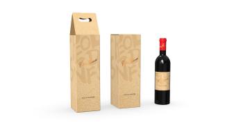 All-in-one Wine Packaging Made of Paper