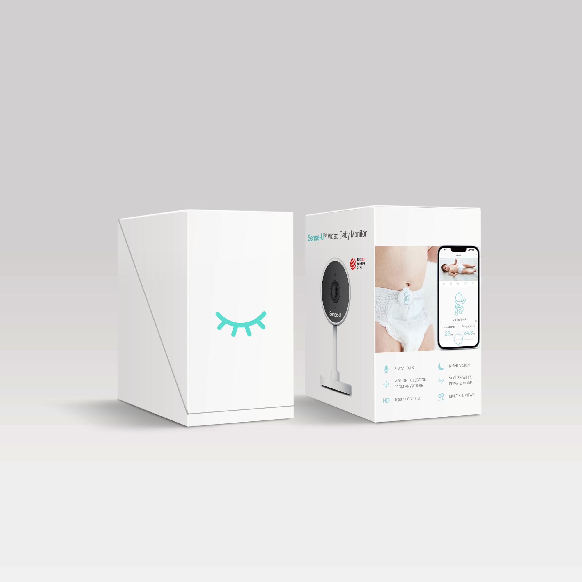 Sense-U Video Baby Monitor Packaging