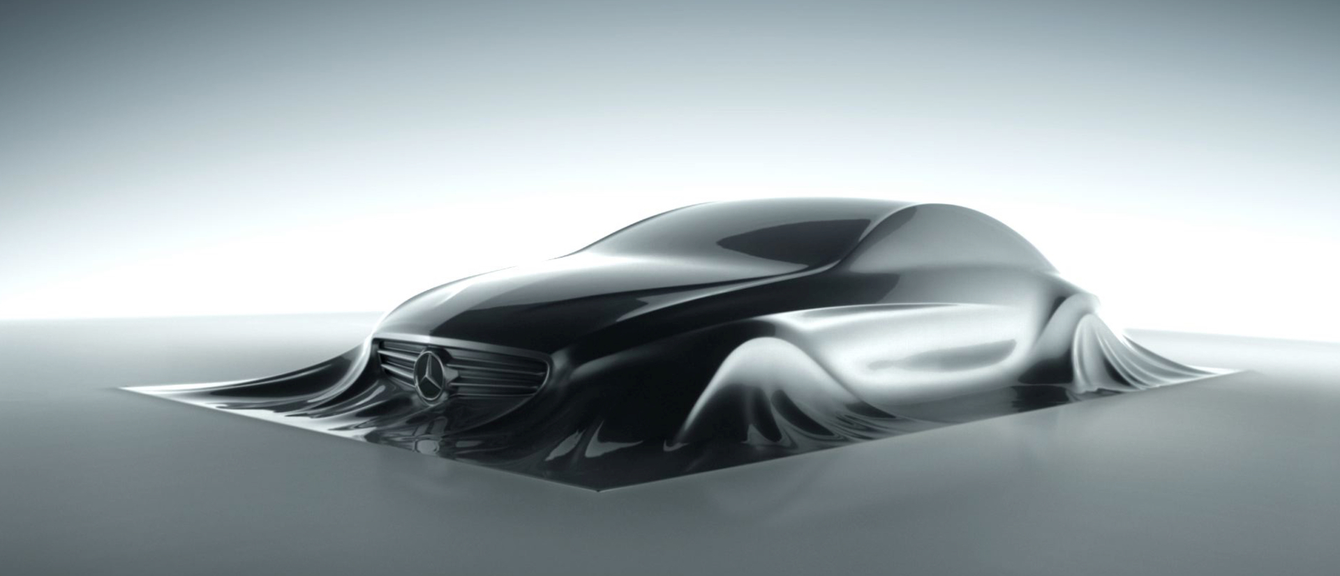 Mercedes Skulptur