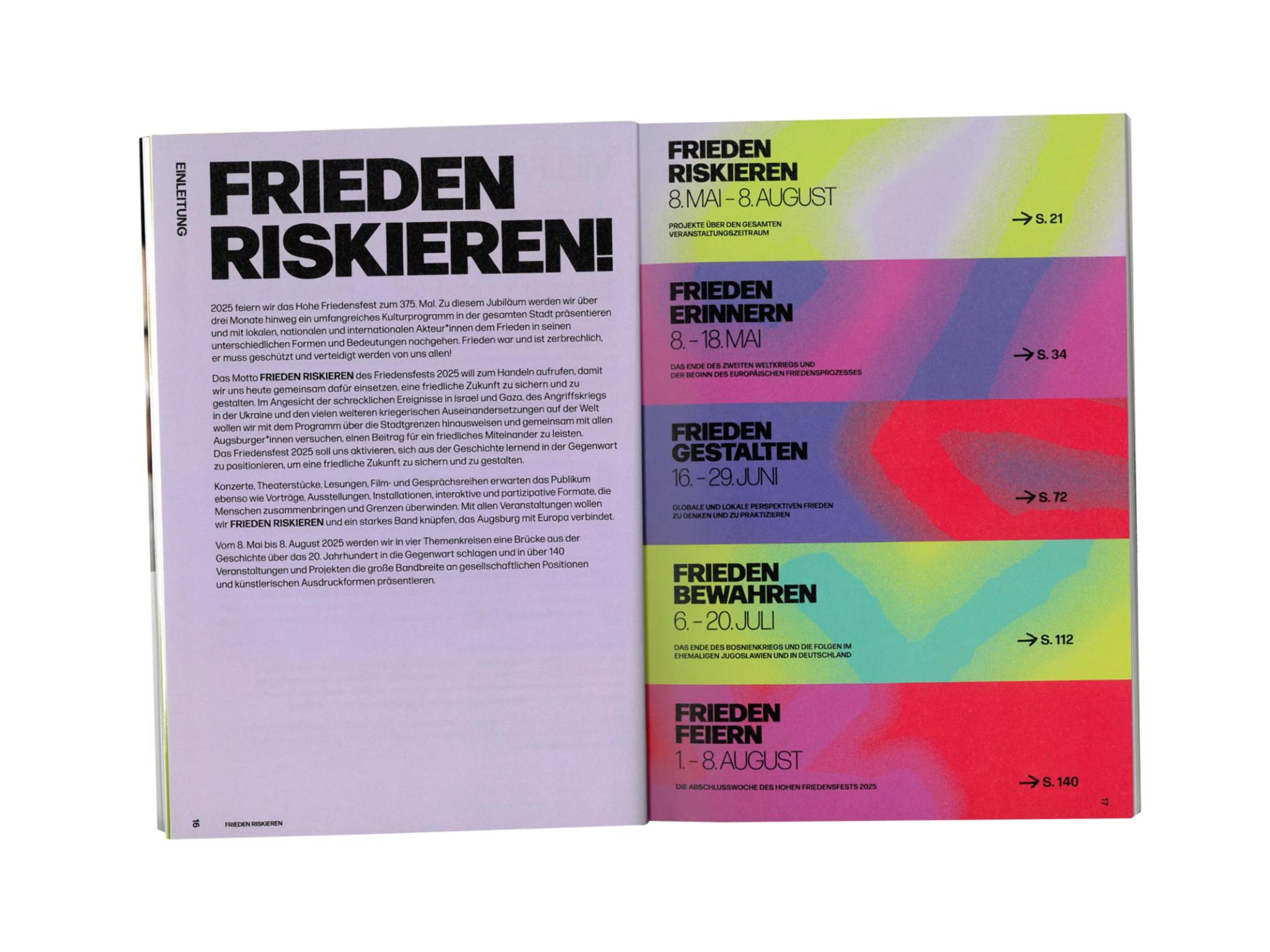 Frieden Riskieren 375 Jahre Friedensfest Augsburg
