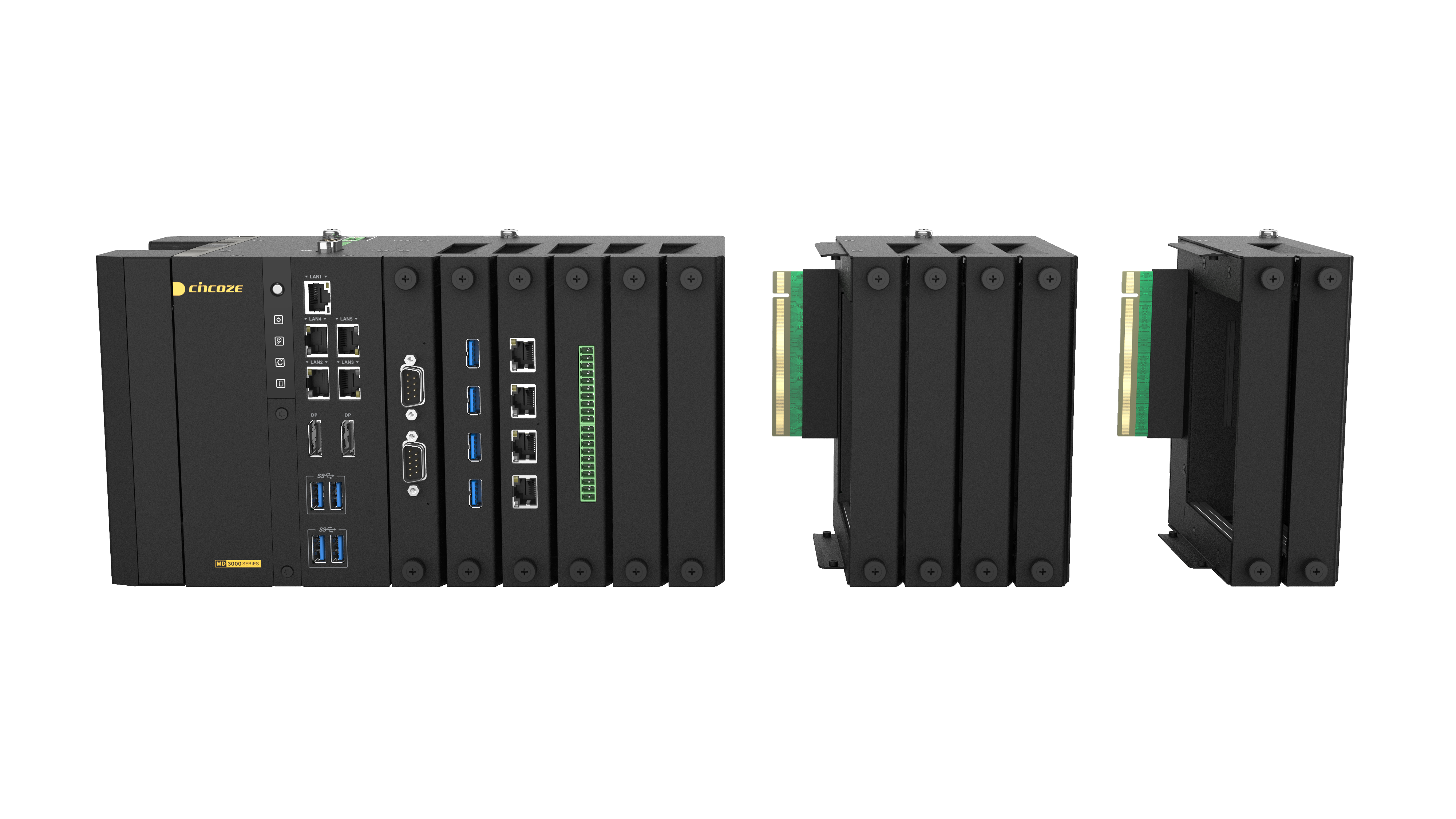 High Performance and Scalable DIN-Rail PC: MD-3000