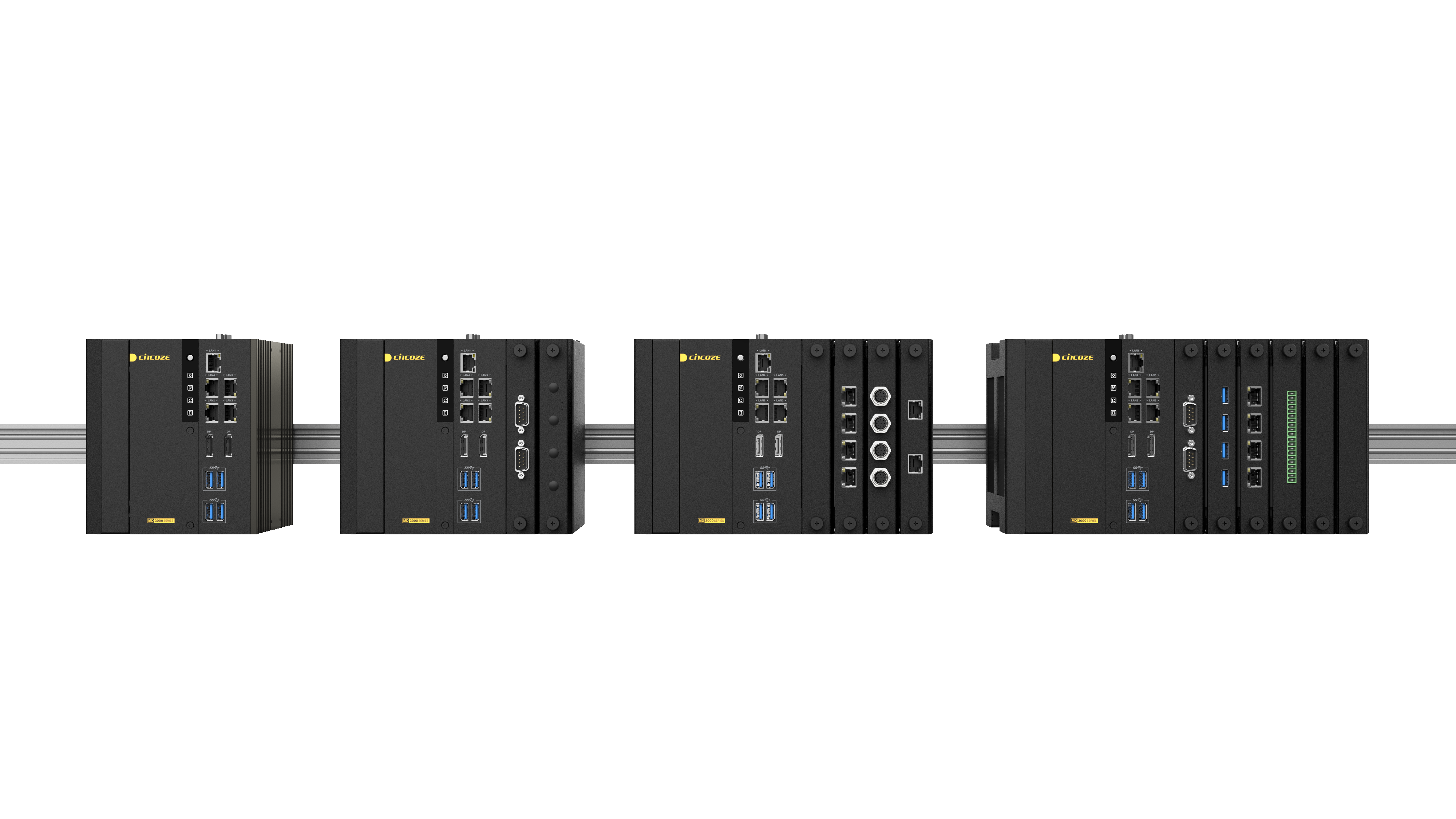 High Performance and Scalable DIN-Rail PC: MD-3000