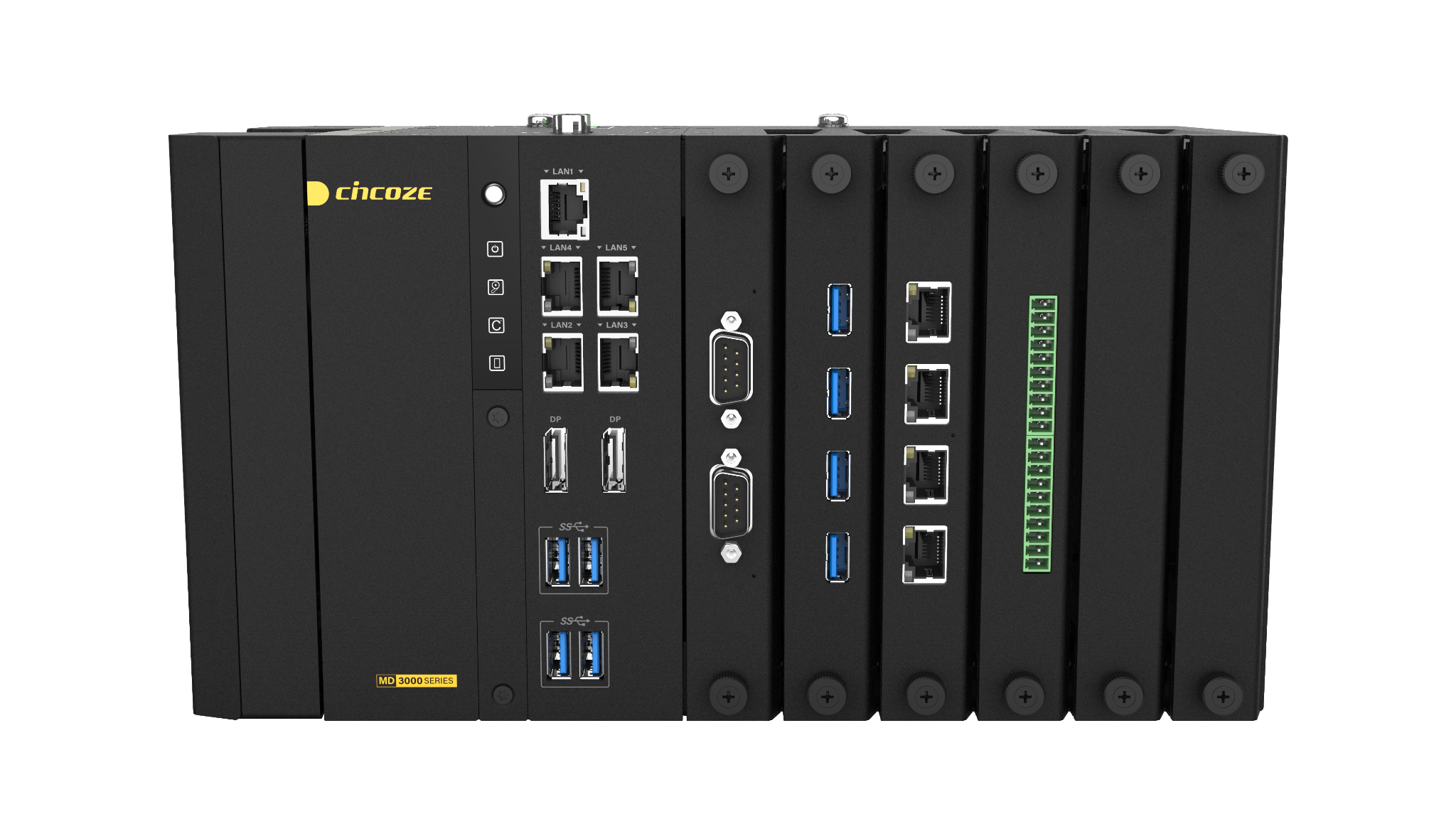 High Performance and Scalable DIN-Rail PC: MD-3000