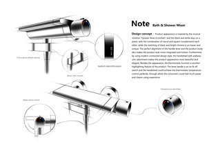 Note Bath Shower Mixer