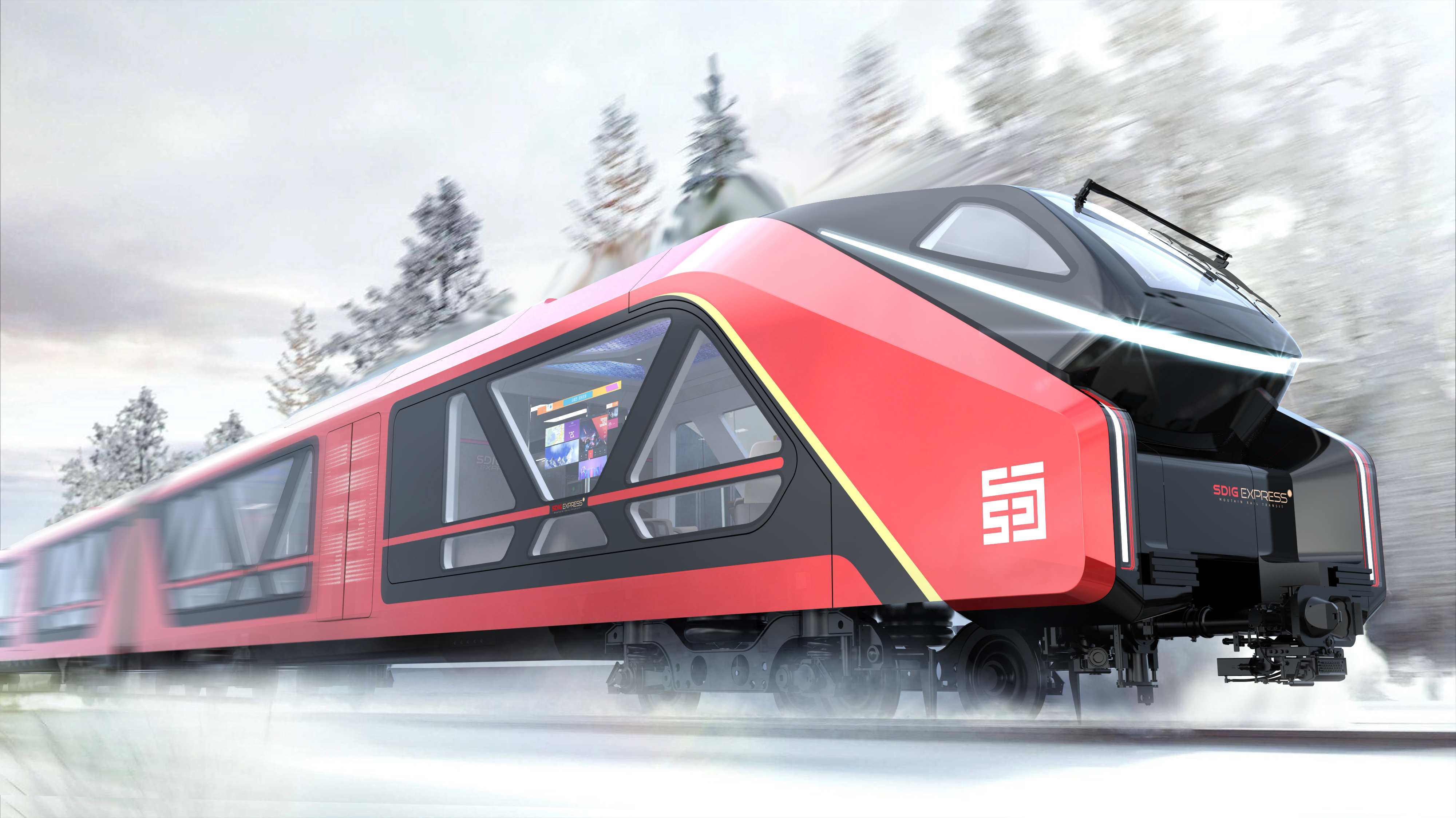 Next generation mountain touring train design