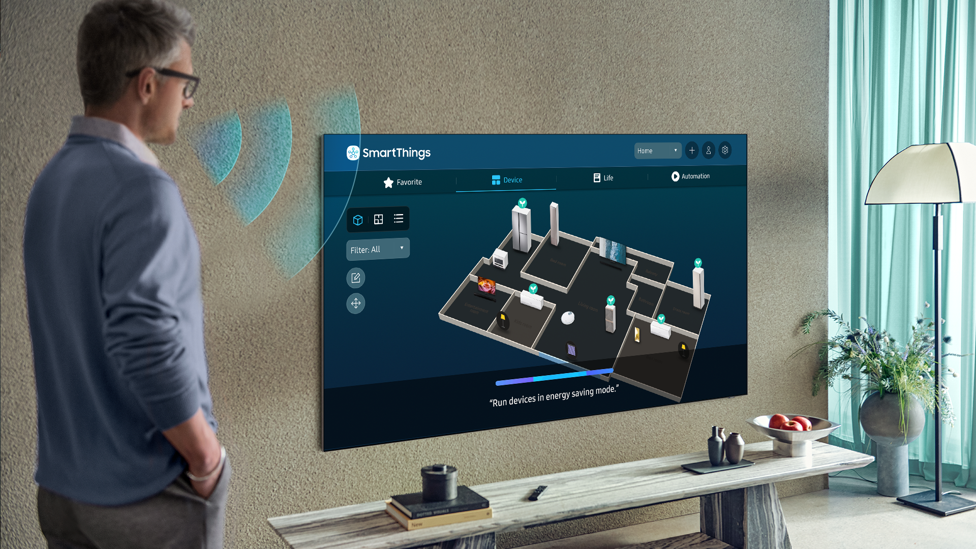 SmartThings-Calm Tech based Smart Home Experience