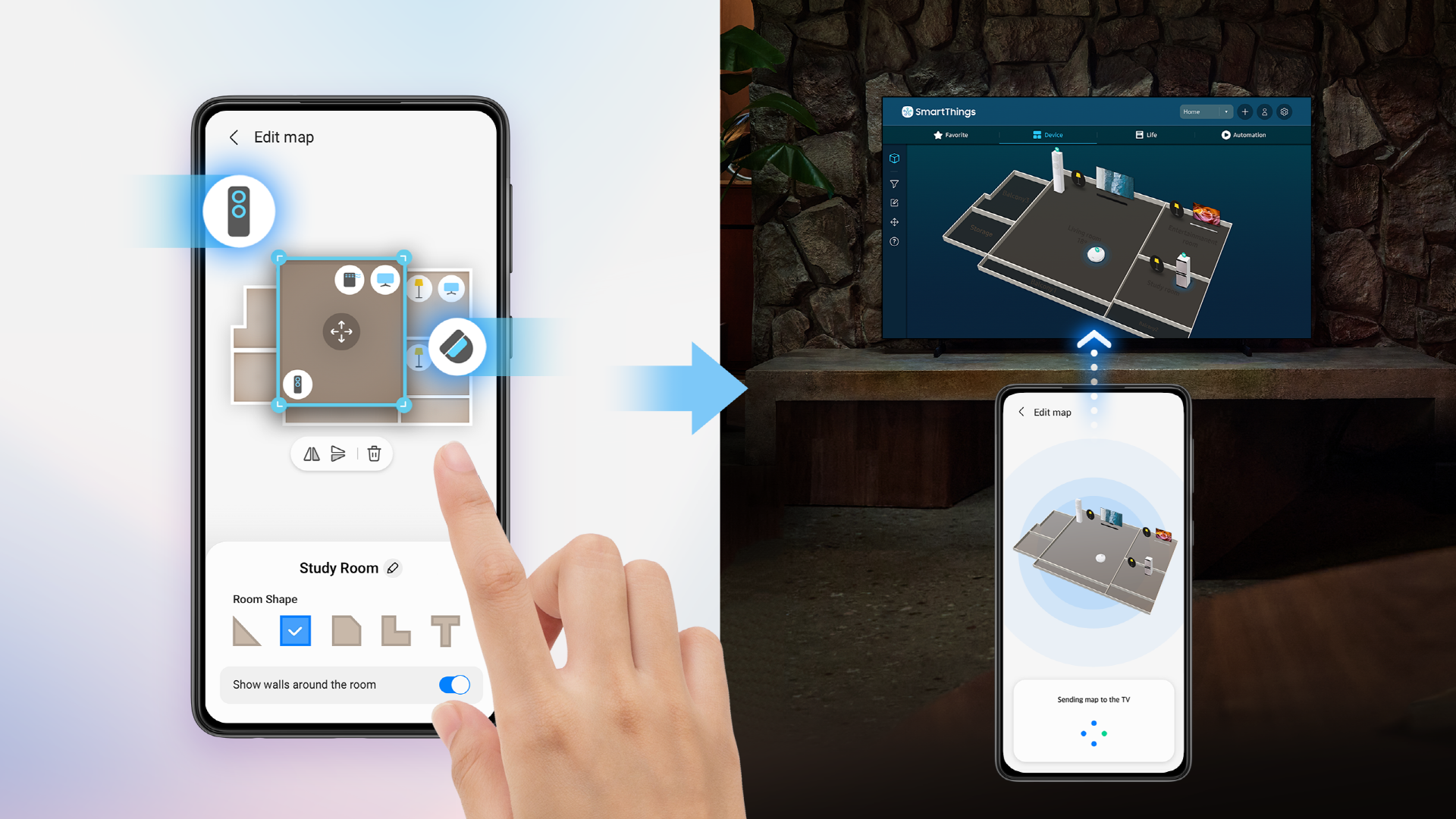 SmartThings-Calm Tech based Smart Home Experience
