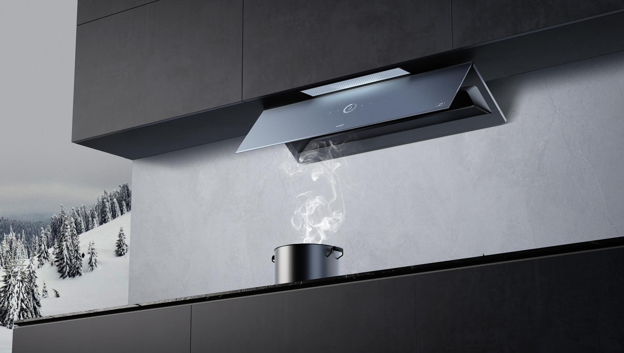 Smart Deep Cleaning Range Hood